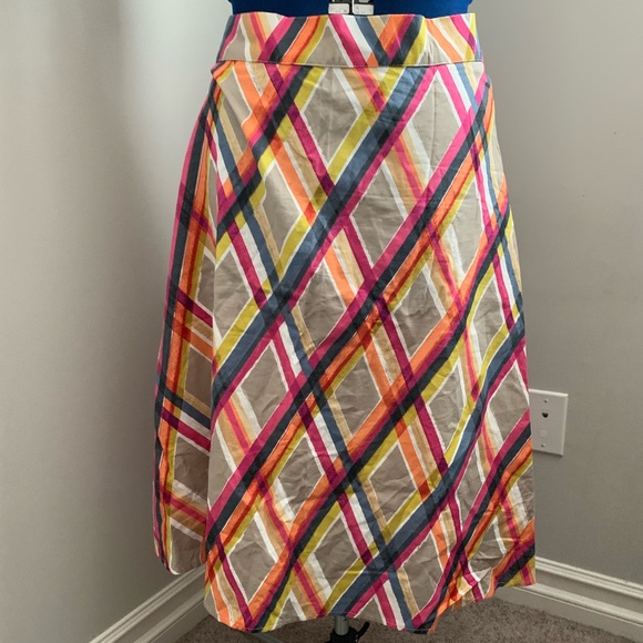 Heart of Haute Aline Skirt in Peggy Plaid - Picture 2 of 4